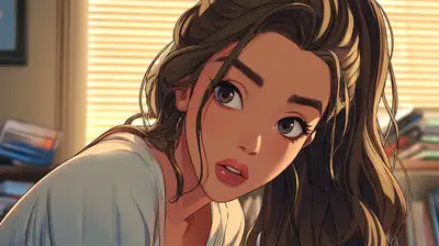 Realistic Anime Webtoon Scene Prompt