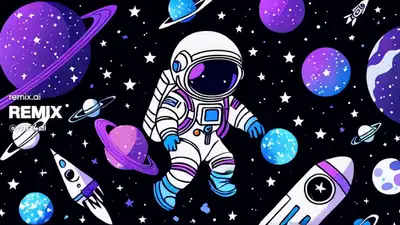 Cute Flat Vector Cartoon Illustration Prompt