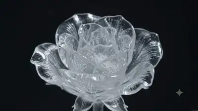 Crystal Ice Rose Crush ASMR