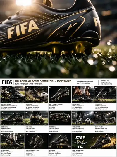 FIFA Football Boots Cinematic Commercial Concept