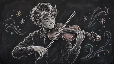 Modèle d'illustration croquis à la craie sur tableau noir