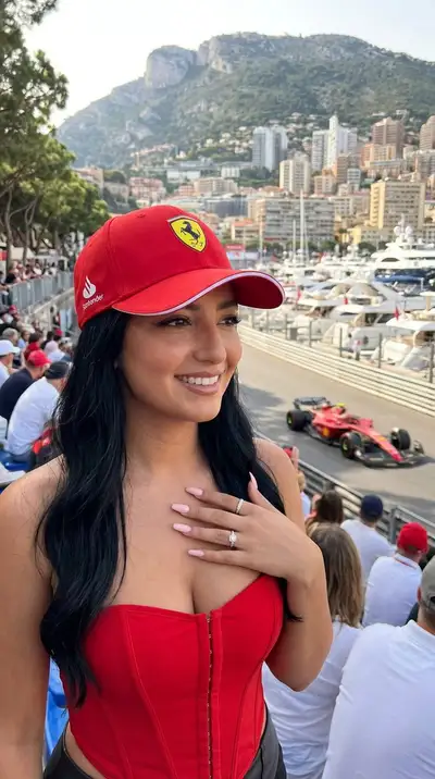 Ferrari Fan at Monaco Grand Prix