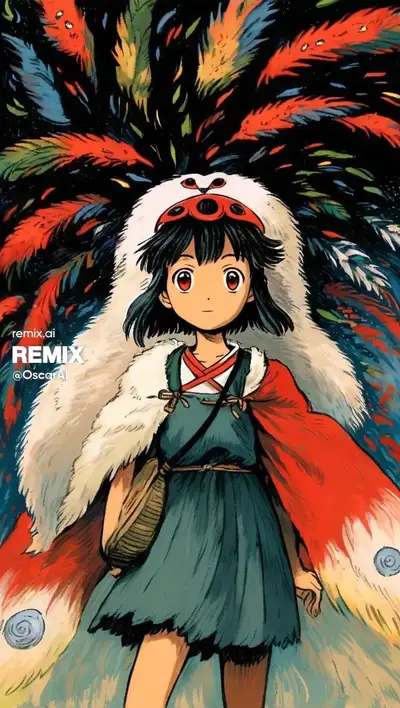 Studio Ghibli Style Image Prompt