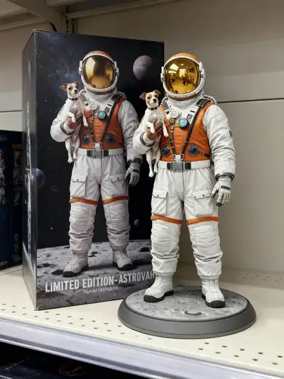 Kling 2.1 Hand Picks Up Toy Figurine