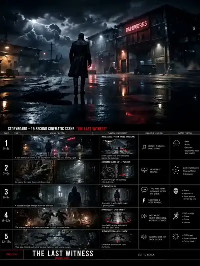 Cinematic Thriller Detective Chase