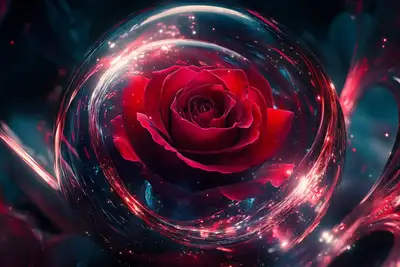 Luminous Aurora Sphere Base Prompt