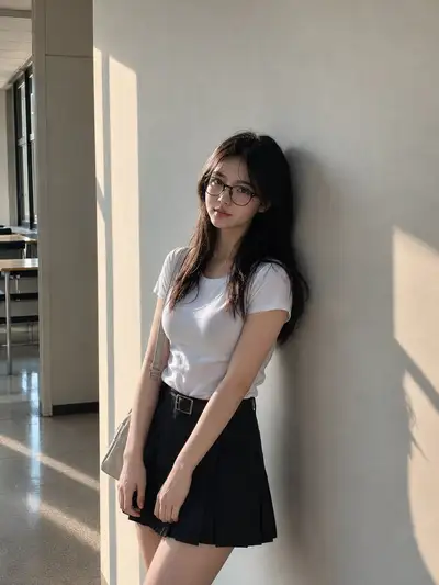 Ultra-Photorealistic Candid Classroom Portrait