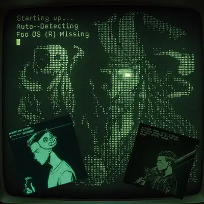 Retro CRT ASCII Art Profile Picture