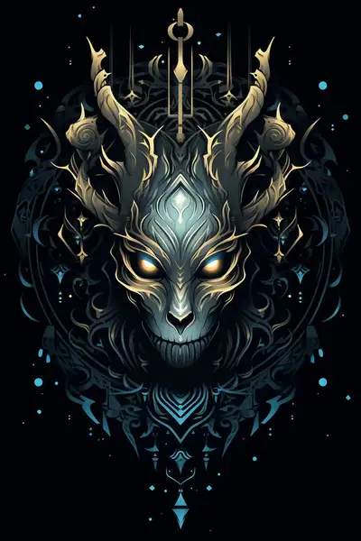 Creative Rorschach T-Shirt Design