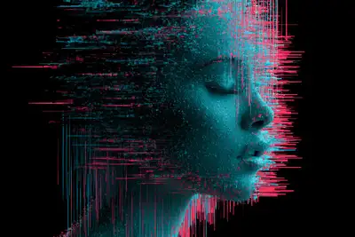 Digital Matrix Decomposition Art Prompt