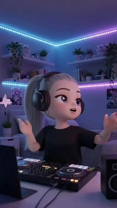 Chibi DJ Character Prompt