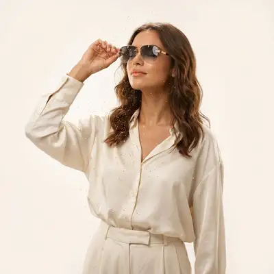 Full-Body Fashion Campaign Shot