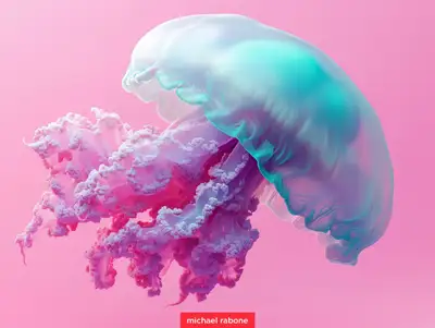 Jellyfish with SREF Style Reference
