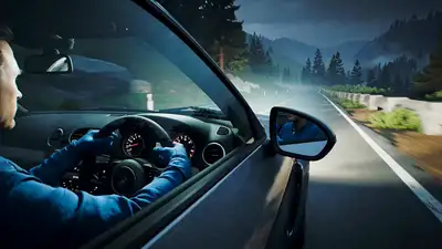 Epic Cinematic Mountain Chase Scene Prompt