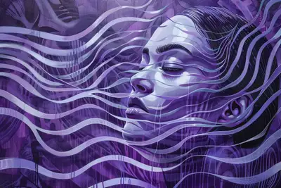 Vibrant Vibrations Portrait Prompt