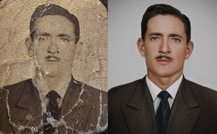 Old photo restoration to DSLR quality prompt