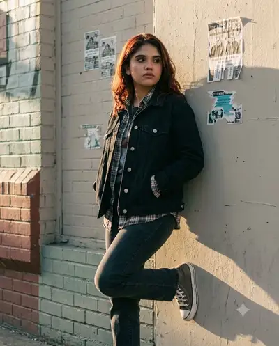 Tumblr Grunge Urban Portrait Photo Prompt