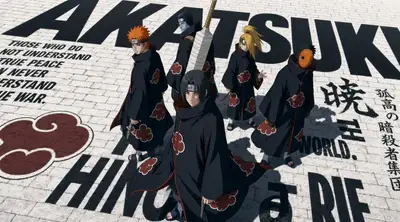 Akatsuki-Naruto-Anime-Key-Visual-Gruppenposter