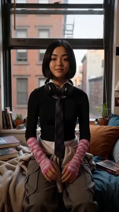 Web-Slinging City Adventure Cinematic Prompt