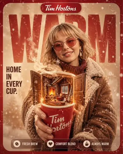 Surreal Coffee Brand Poster Prompts