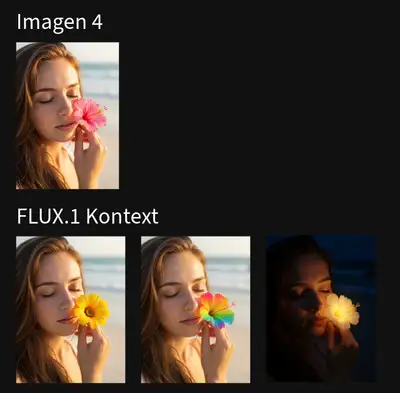 FLUX.1 Kontext Bildbearbeitung Prompt