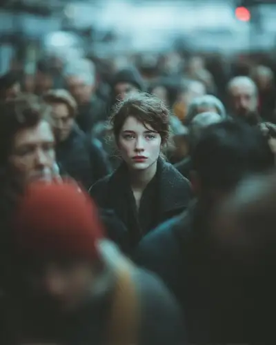 Cinematic street-photography caption generator prompt