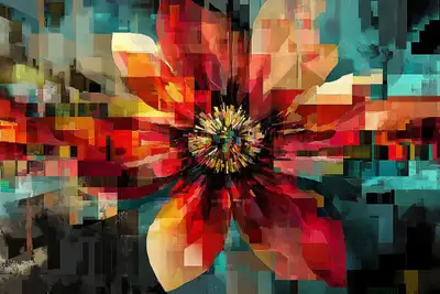 Surrealist Pixelated Dream Prompt