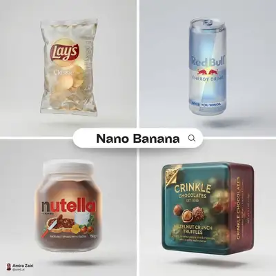 Frosted translucent glass product packaging render