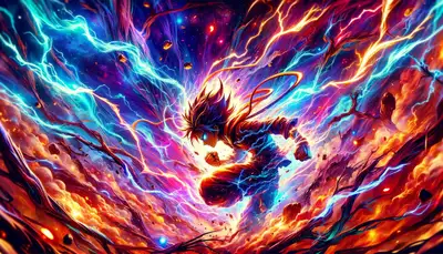 Epic Manga Battle Scene