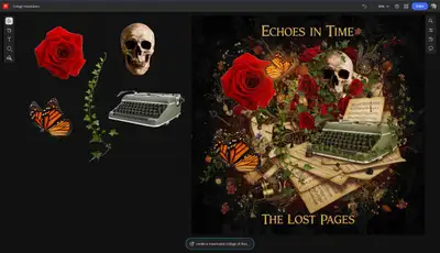 Maximalist Music Album Cover Collage