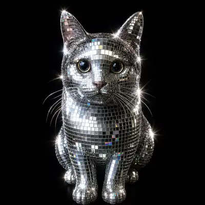 Disco Ball Glamour Transformation