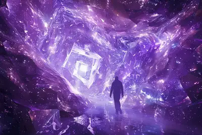 Quantum Quilt Portal Art Prompt