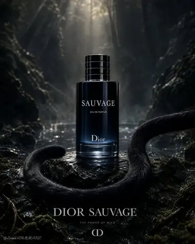 Ultra-Premium Dior Sauvage Duftwerbeplakat