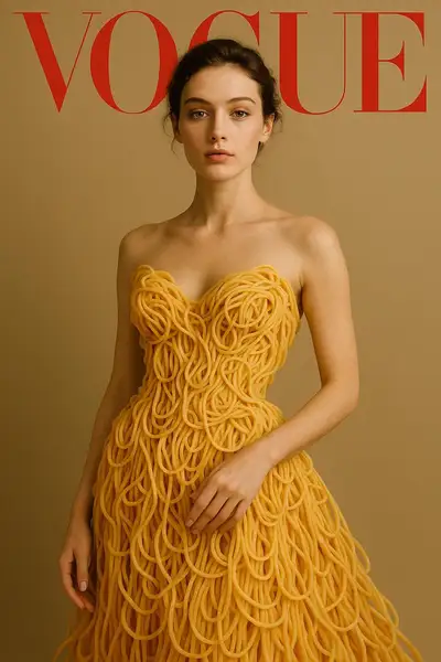 Vogue Cover Spaghetti Dress