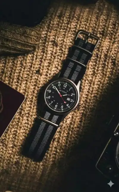 High-End Tool Watches Flat-Lay Photography Prompt