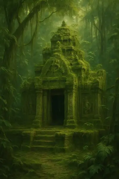 Ancient Temple in Jungle