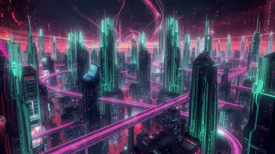 Neon Cybernetic Surrealism Style Prompt