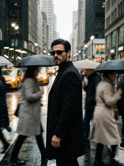 Cinematic Urban Fashion Portrait