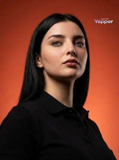 High-Impact Editorial Studio Portrait
