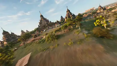 FPV Cinematic Ancient Satavahana Dynasty Video