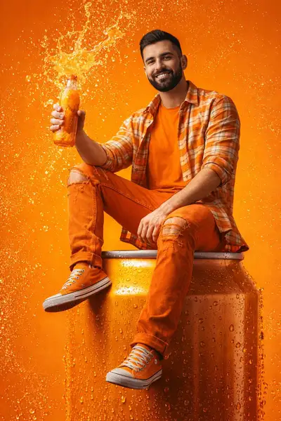 Orange Soda Commercial Ad Photography
