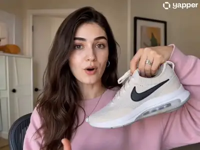 Nike Sneaker Review Video Prompt