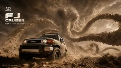 Toyota FJ Cruiser Desert Storm With Sandstorm Octopus Concept