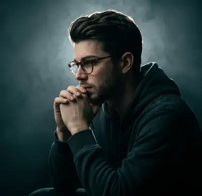 Cinematic Fine-Art Portrait of Contemplation