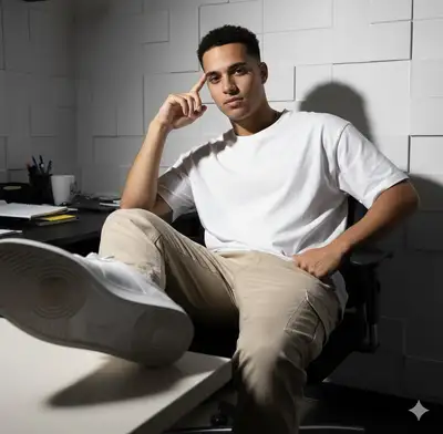 Casual Office Snap with Boss Vibes