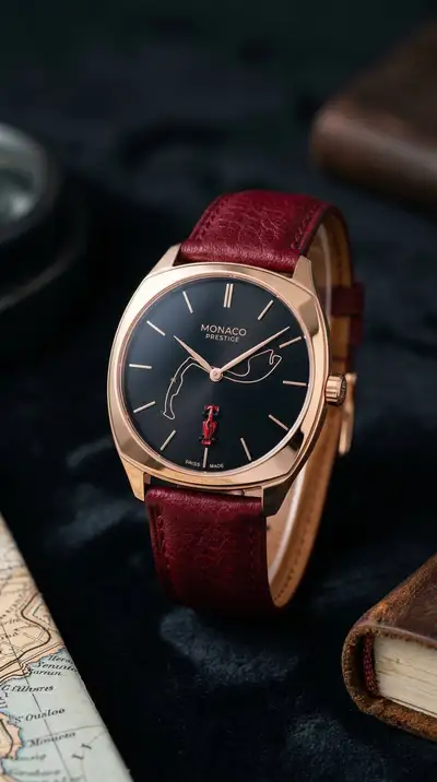 Minimal Luxury Watch Editorial Prompt