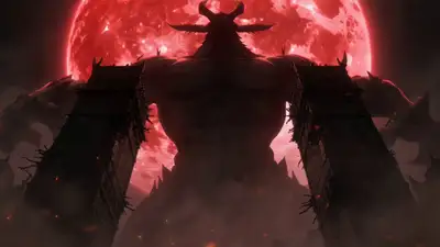 Cursed Swordsman vs Colossal Demon Anime Action