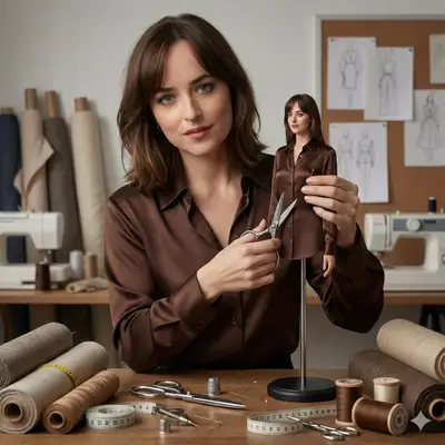 Cinematic Fashion Atelier Portrait