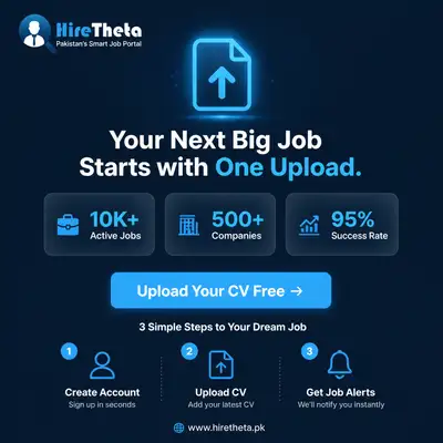 Job Portal Social Media Advertisement for HireTheta