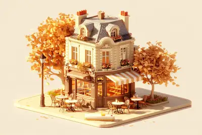 Generador de Escenas de Diorama Miniatura 3D